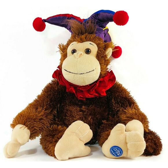 Court Jester Circus Monkey Greatest Show on Earth  by Feld Entertainment 17" - Picture 1 of 8